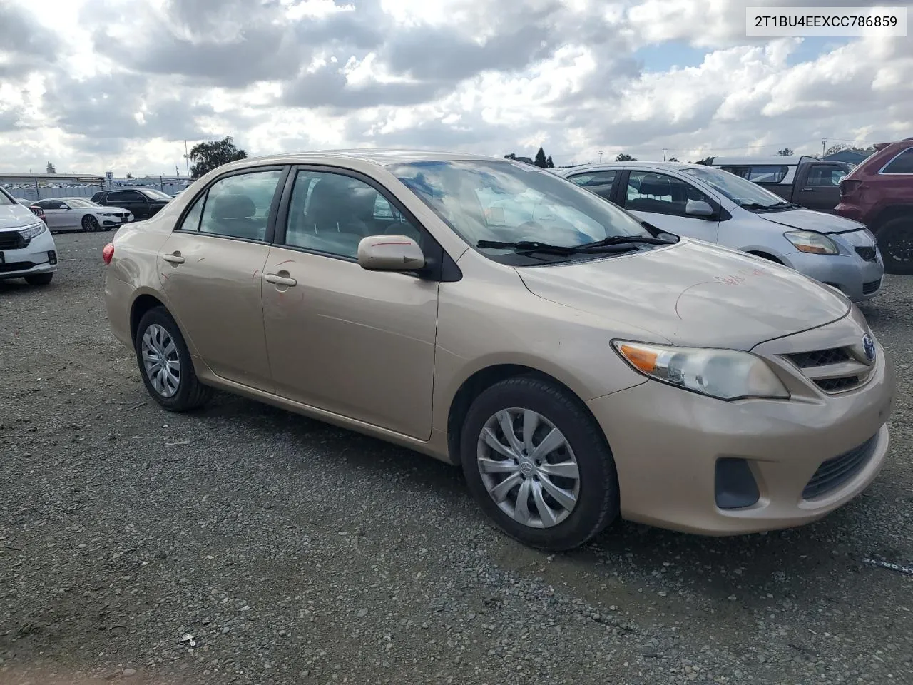 2T1BU4EEXCC786859 2012 Toyota Corolla Base