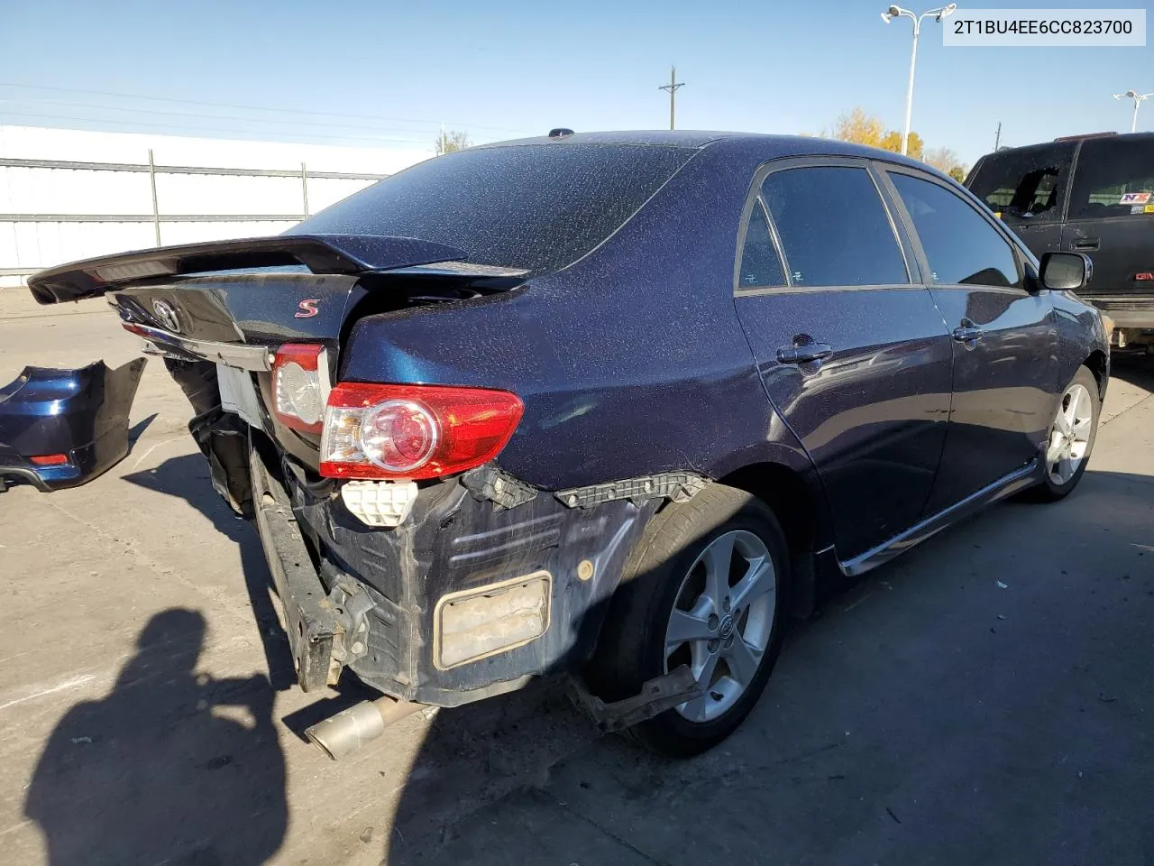 2012 Toyota Corolla Base VIN: 2T1BU4EE6CC823700 Lot: 79128044