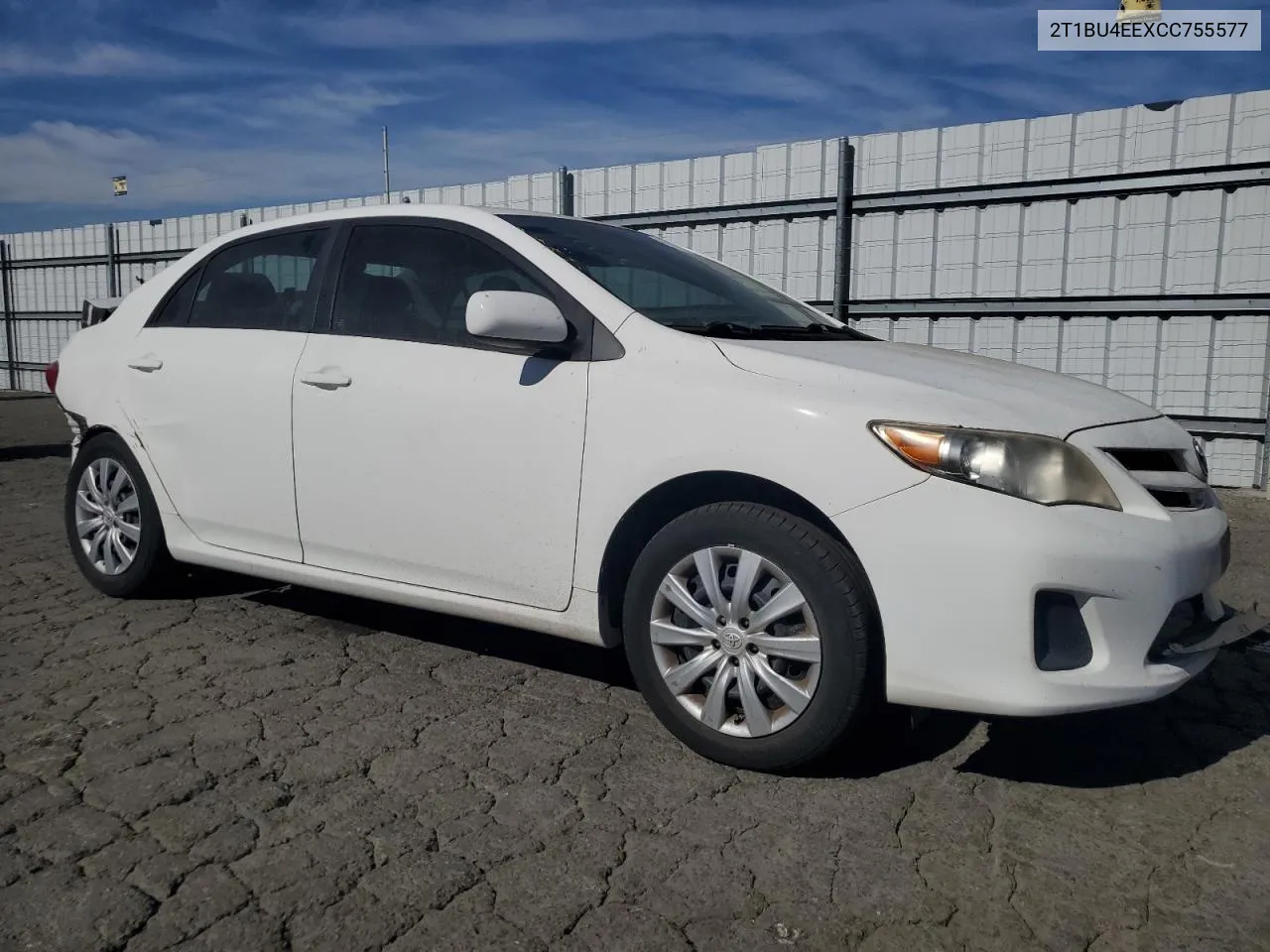 2012 Toyota Corolla Base VIN: 2T1BU4EEXCC755577 Lot: 79128184