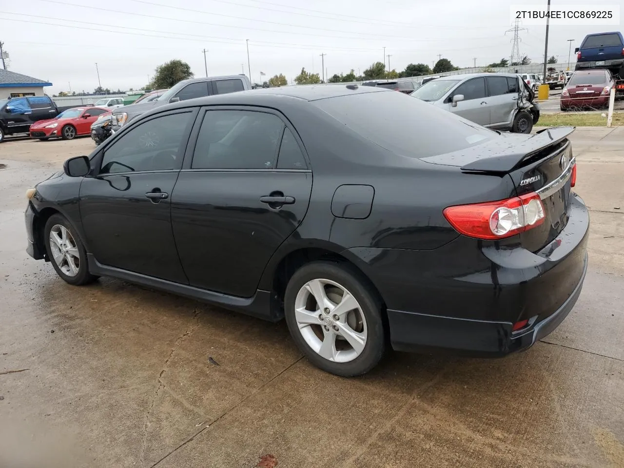 2012 Toyota Corolla Base VIN: 2T1BU4EE1CC869225 Lot: 79155684