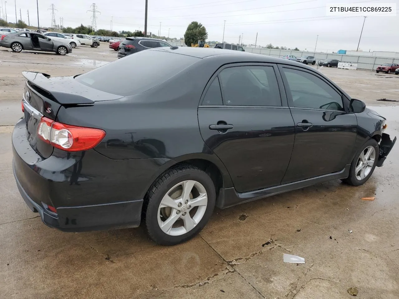 2012 Toyota Corolla Base VIN: 2T1BU4EE1CC869225 Lot: 79155684