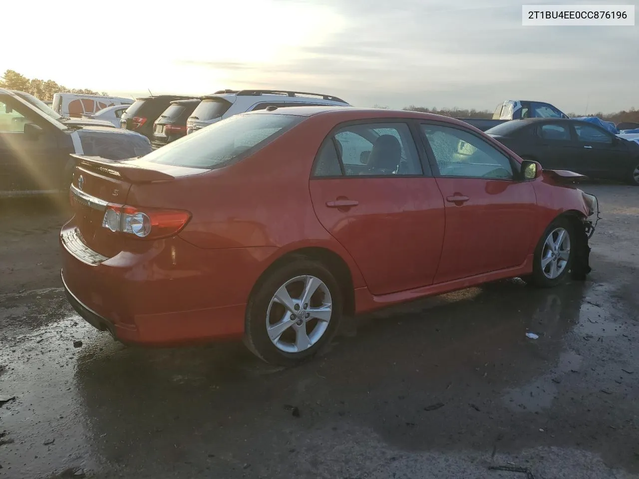 2012 Toyota Corolla Base VIN: 2T1BU4EE0CC876196 Lot: 79254114