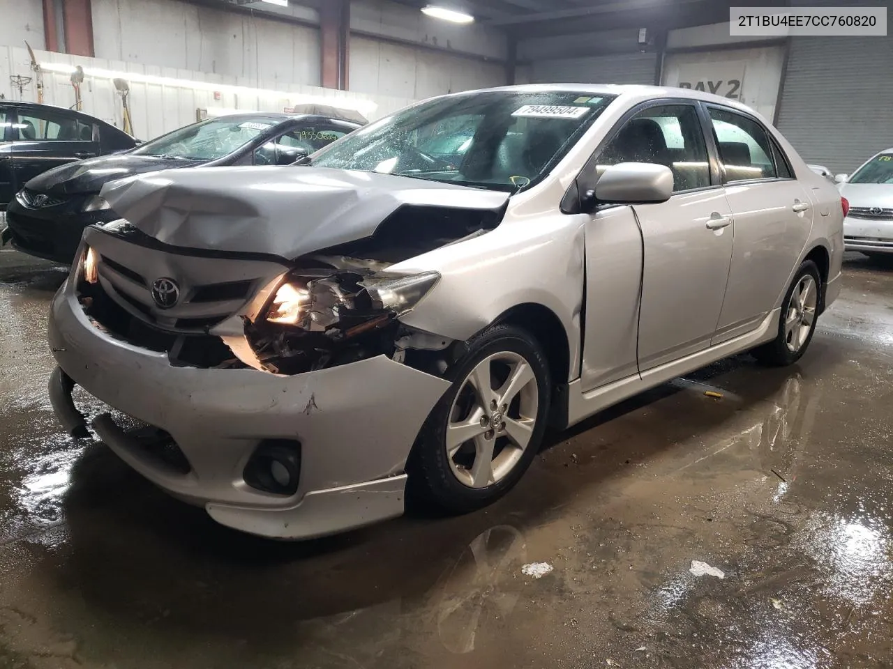 2012 Toyota Corolla Base VIN: 2T1BU4EE7CC760820 Lot: 79499504