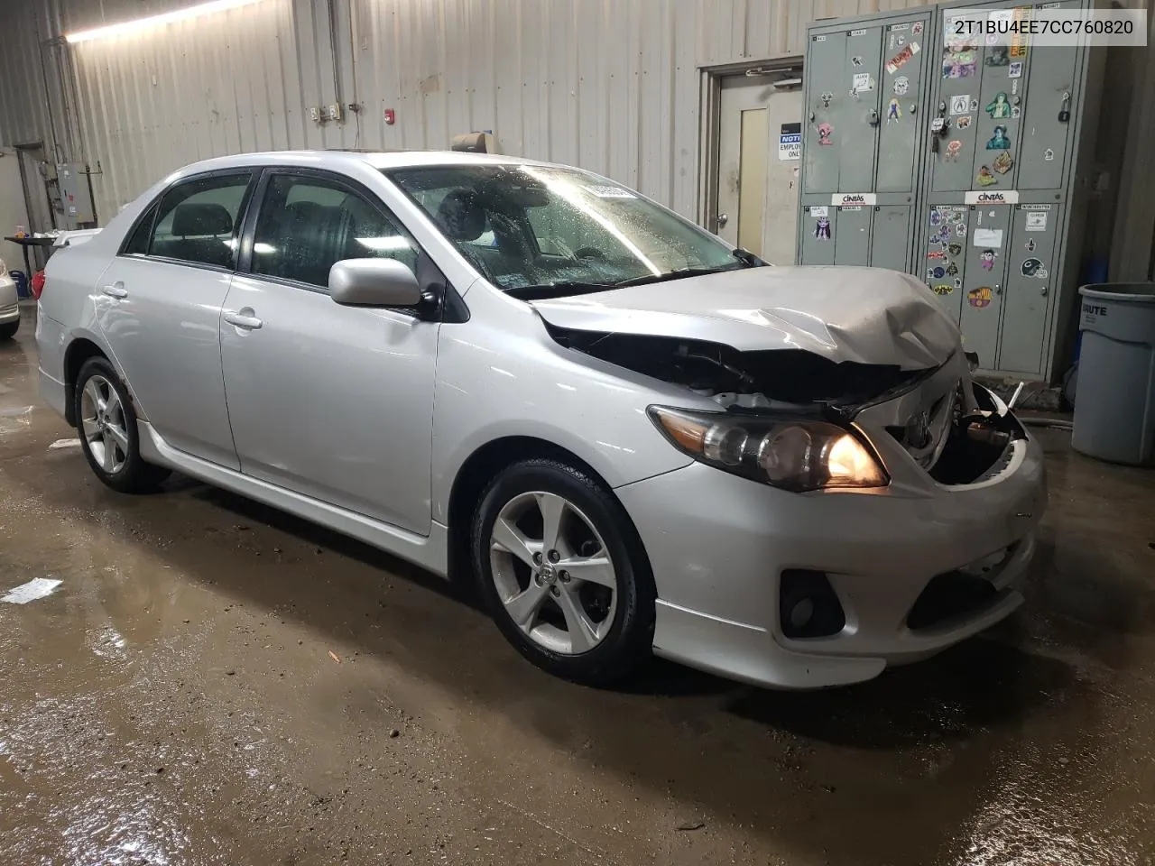 2012 Toyota Corolla Base VIN: 2T1BU4EE7CC760820 Lot: 79499504