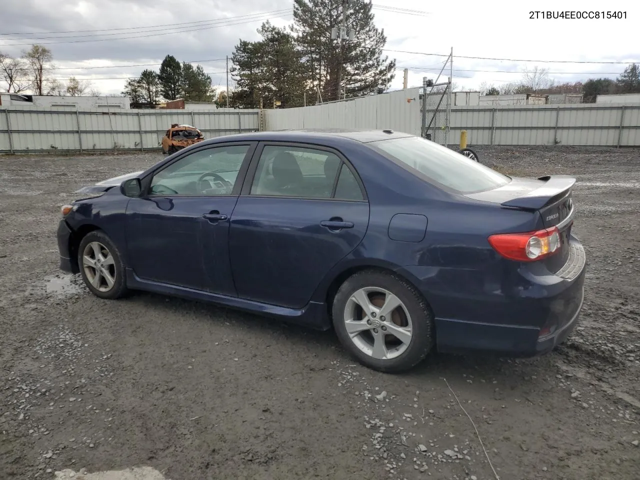 2012 Toyota Corolla Base VIN: 2T1BU4EE0CC815401 Lot: 80093114