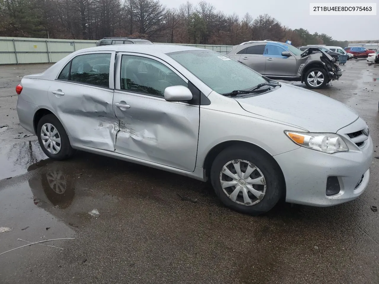 2013 Toyota Corolla Base VIN: 2T1BU4EE8DC975463 Lot: 43024744