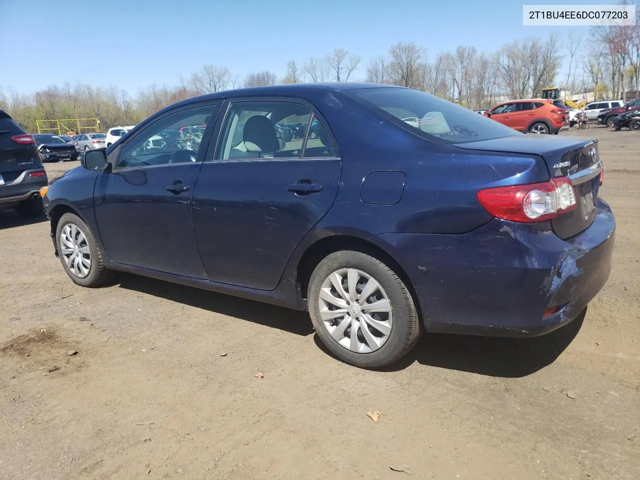 2013 Toyota Corolla Base VIN: 2T1BU4EE6DC077203 Lot: 51750114