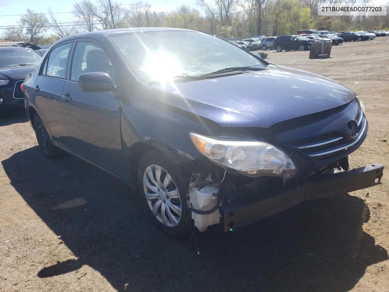 2013 Toyota Corolla Base VIN: 2T1BU4EE6DC077203 Lot: 51750114