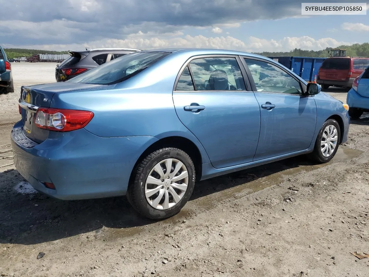 2013 Toyota Corolla Base VIN: 5YFBU4EE5DP105850 Lot: 54432324