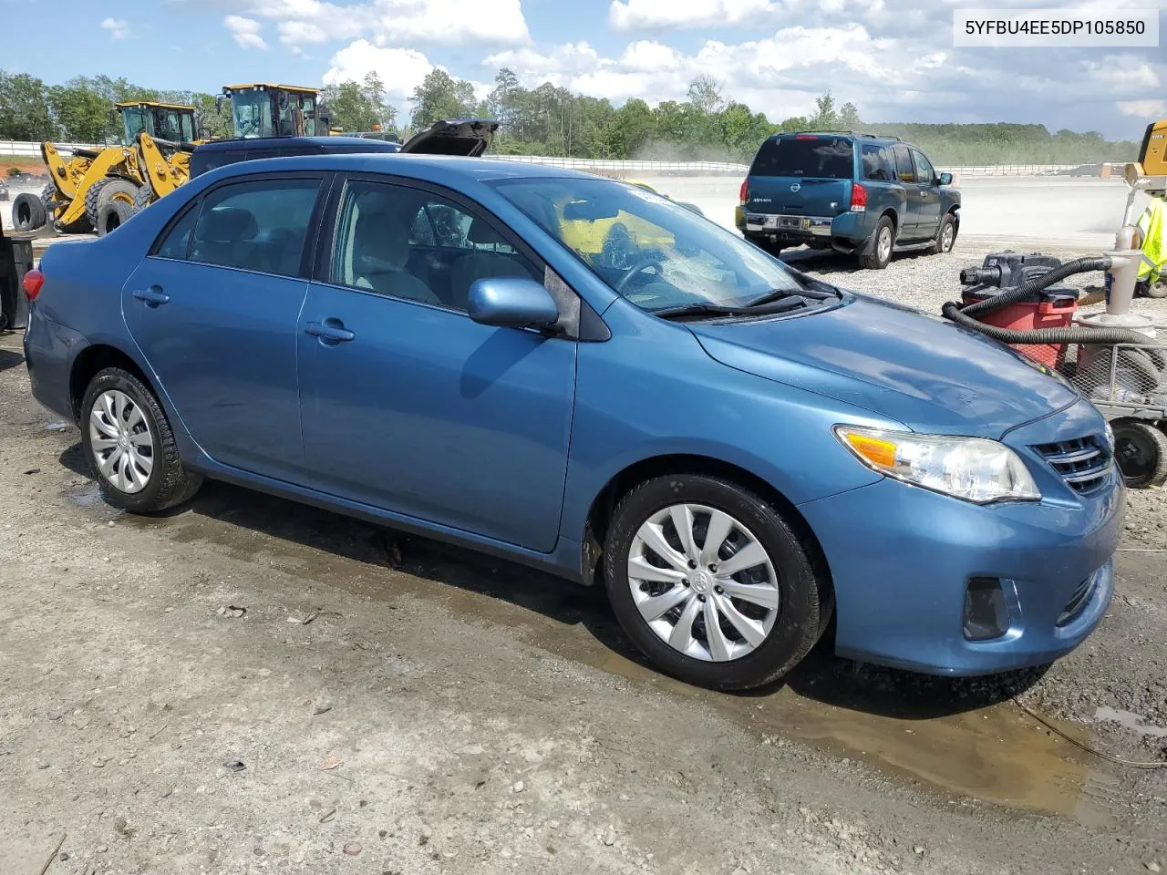 2013 Toyota Corolla Base VIN: 5YFBU4EE5DP105850 Lot: 54432324