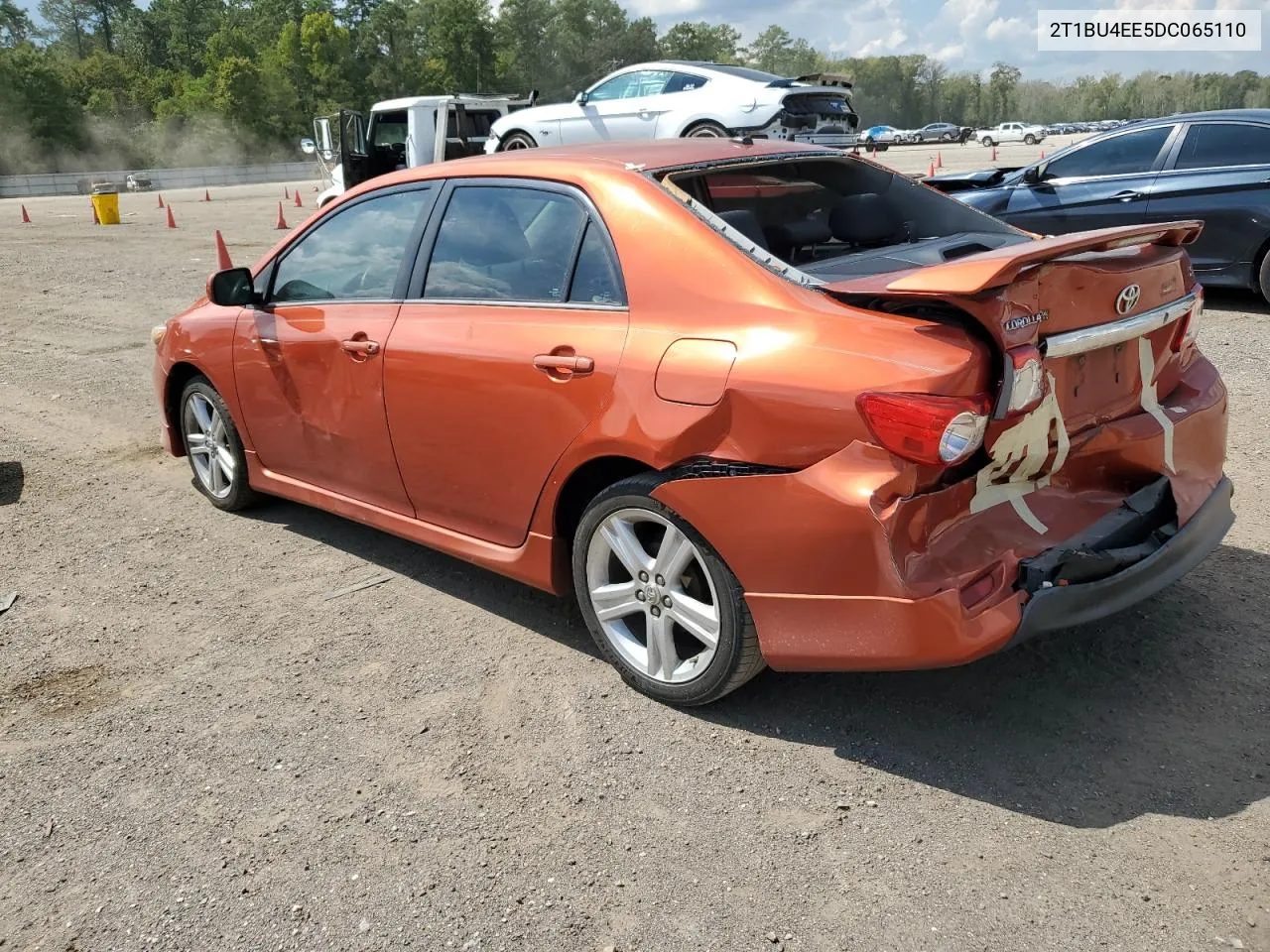 2013 Toyota Corolla Base VIN: 2T1BU4EE5DC065110 Lot: 57766724