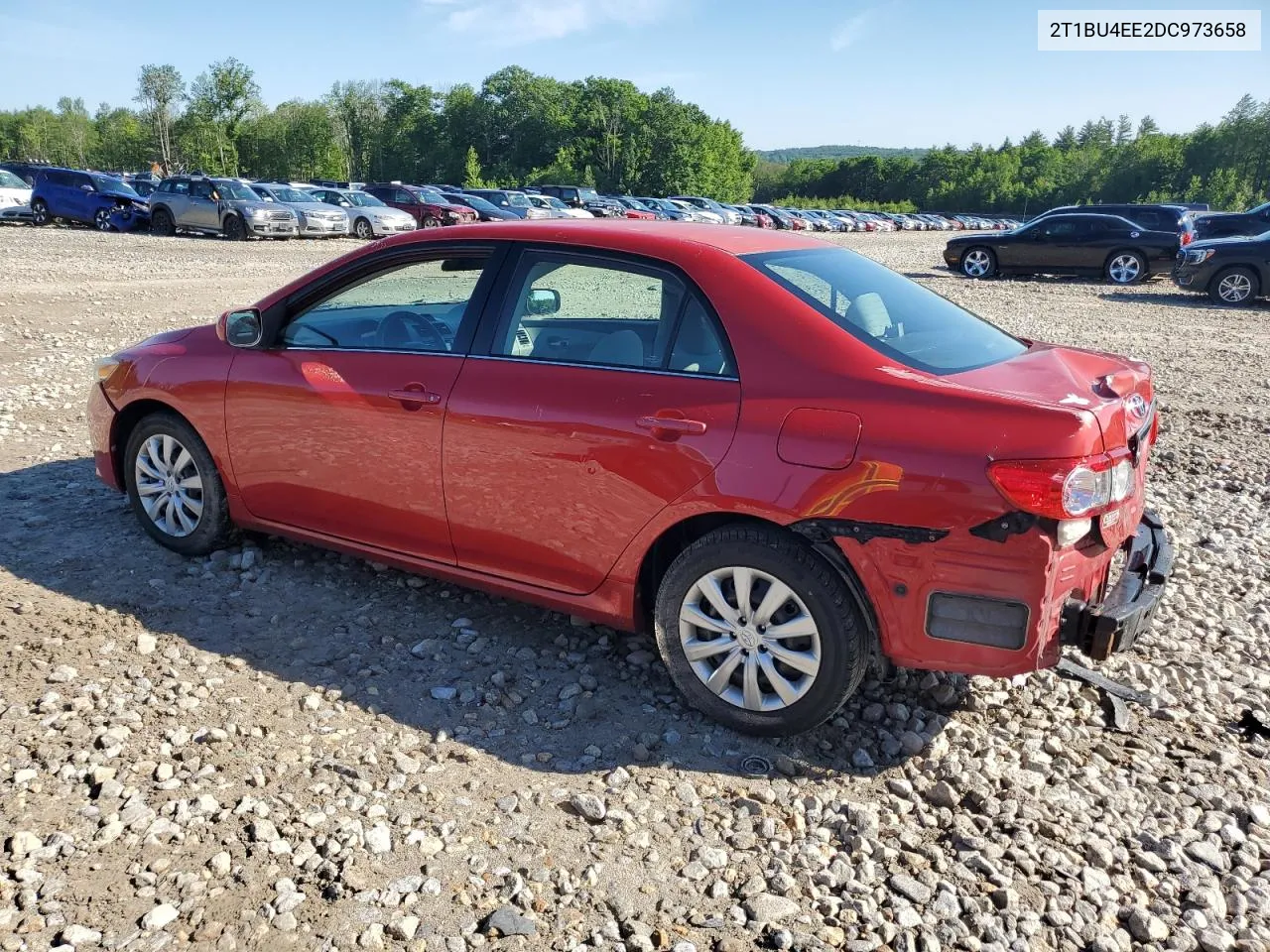 2013 Toyota Corolla Base VIN: 2T1BU4EE2DC973658 Lot: 58615544