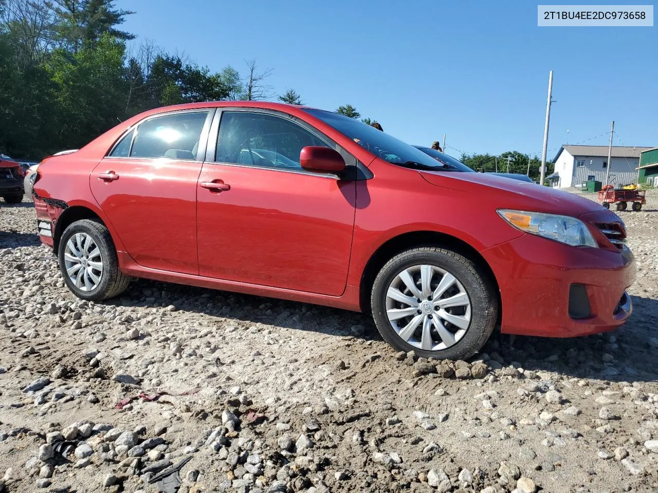 2013 Toyota Corolla Base VIN: 2T1BU4EE2DC973658 Lot: 58615544