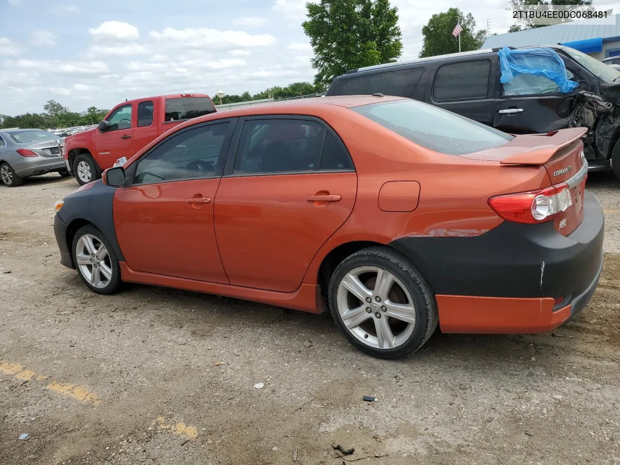 2013 Toyota Corolla Base VIN: 2T1BU4EE0DC068481 Lot: 59260354