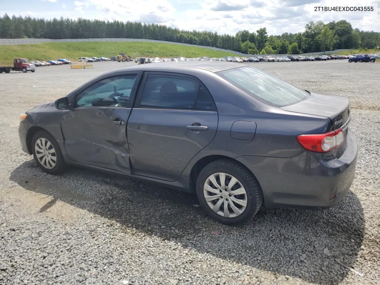 2013 Toyota Corolla Base VIN: 2T1BU4EEXDC043555 Lot: 62400764