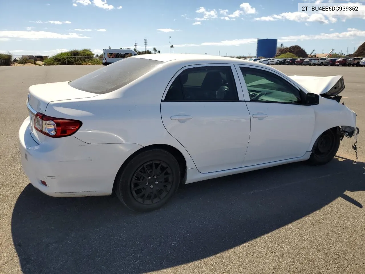 2013 Toyota Corolla Base VIN: 2T1BU4EE6DC939352 Lot: 63724594