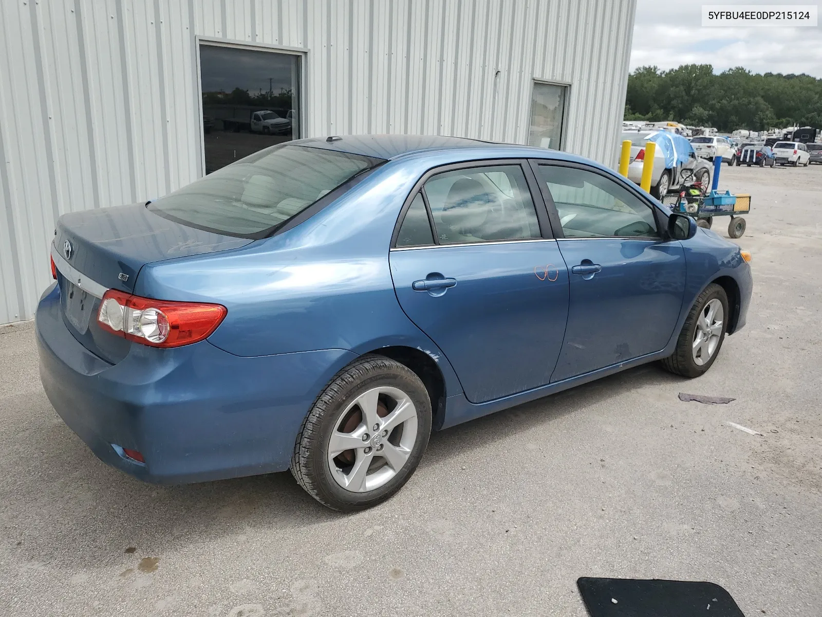 2013 Toyota Corolla Base VIN: 5YFBU4EE0DP215124 Lot: 65787374