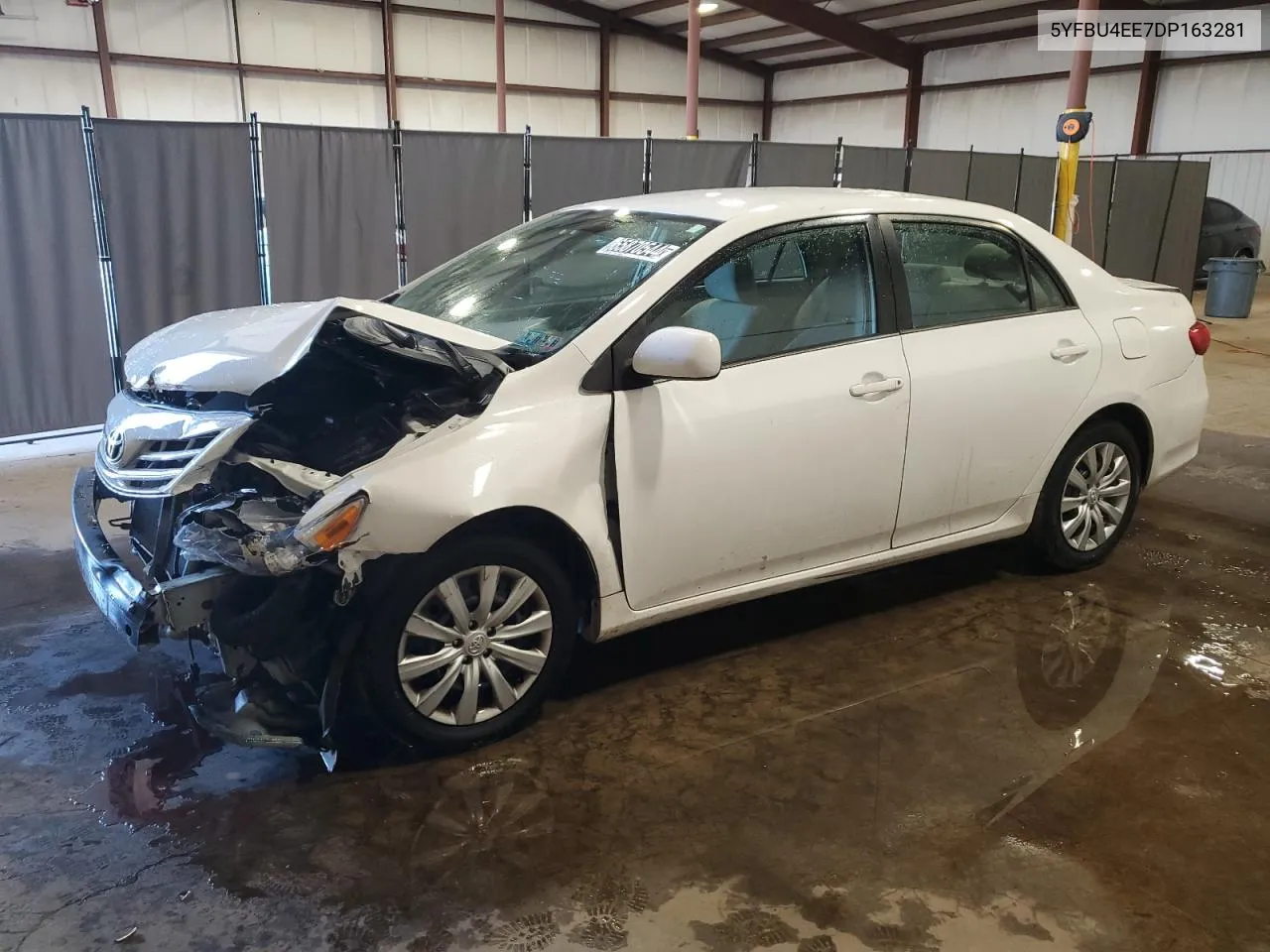 2013 Toyota Corolla Base VIN: 5YFBU4EE7DP163281 Lot: 65870544