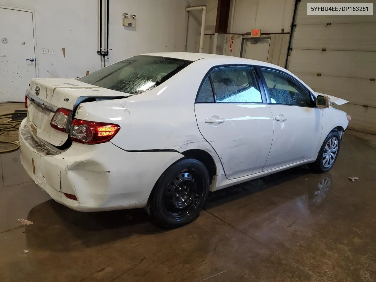 2013 Toyota Corolla Base VIN: 5YFBU4EE7DP163281 Lot: 65870544