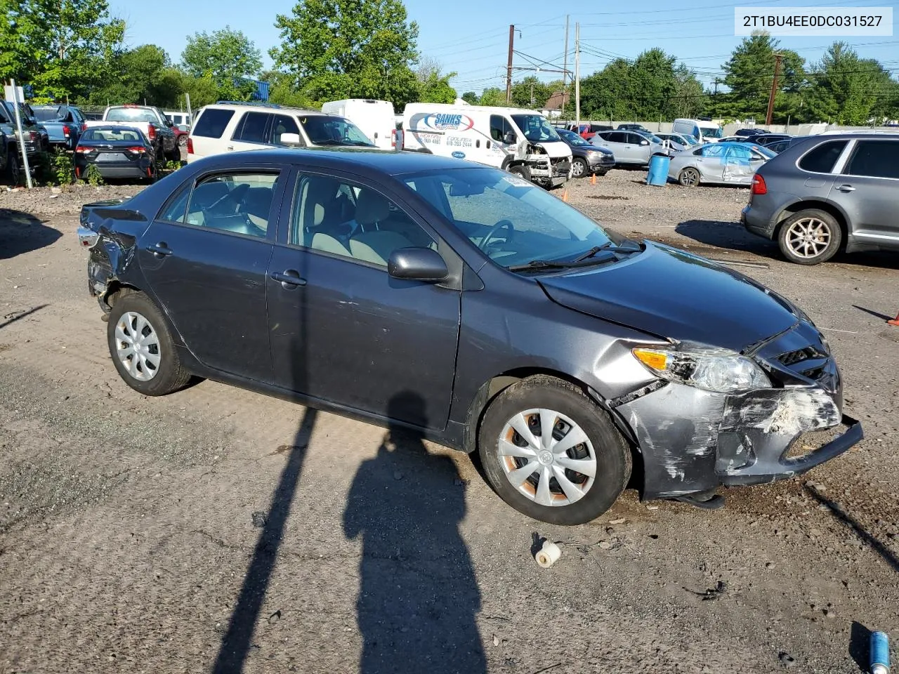 2013 Toyota Corolla Base VIN: 2T1BU4EE0DC031527 Lot: 66647164