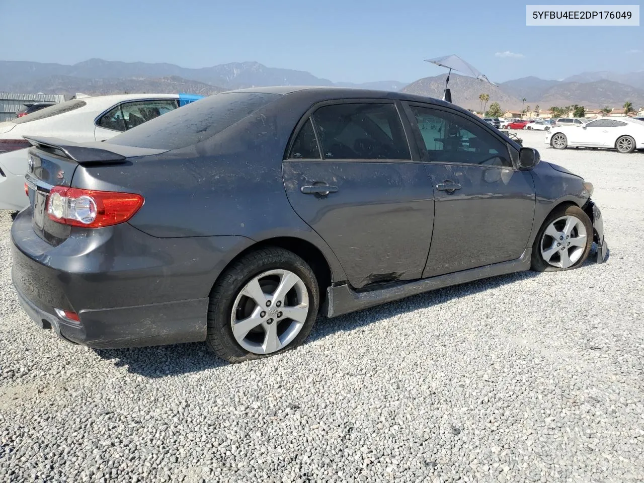 2013 Toyota Corolla Base VIN: 5YFBU4EE2DP176049 Lot: 66807484