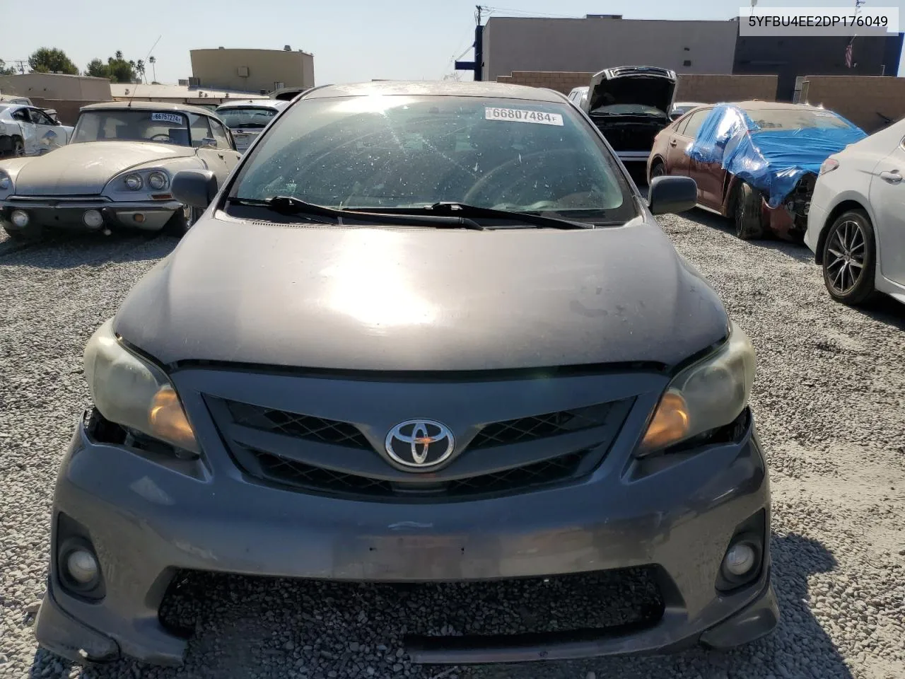 2013 Toyota Corolla Base VIN: 5YFBU4EE2DP176049 Lot: 66807484