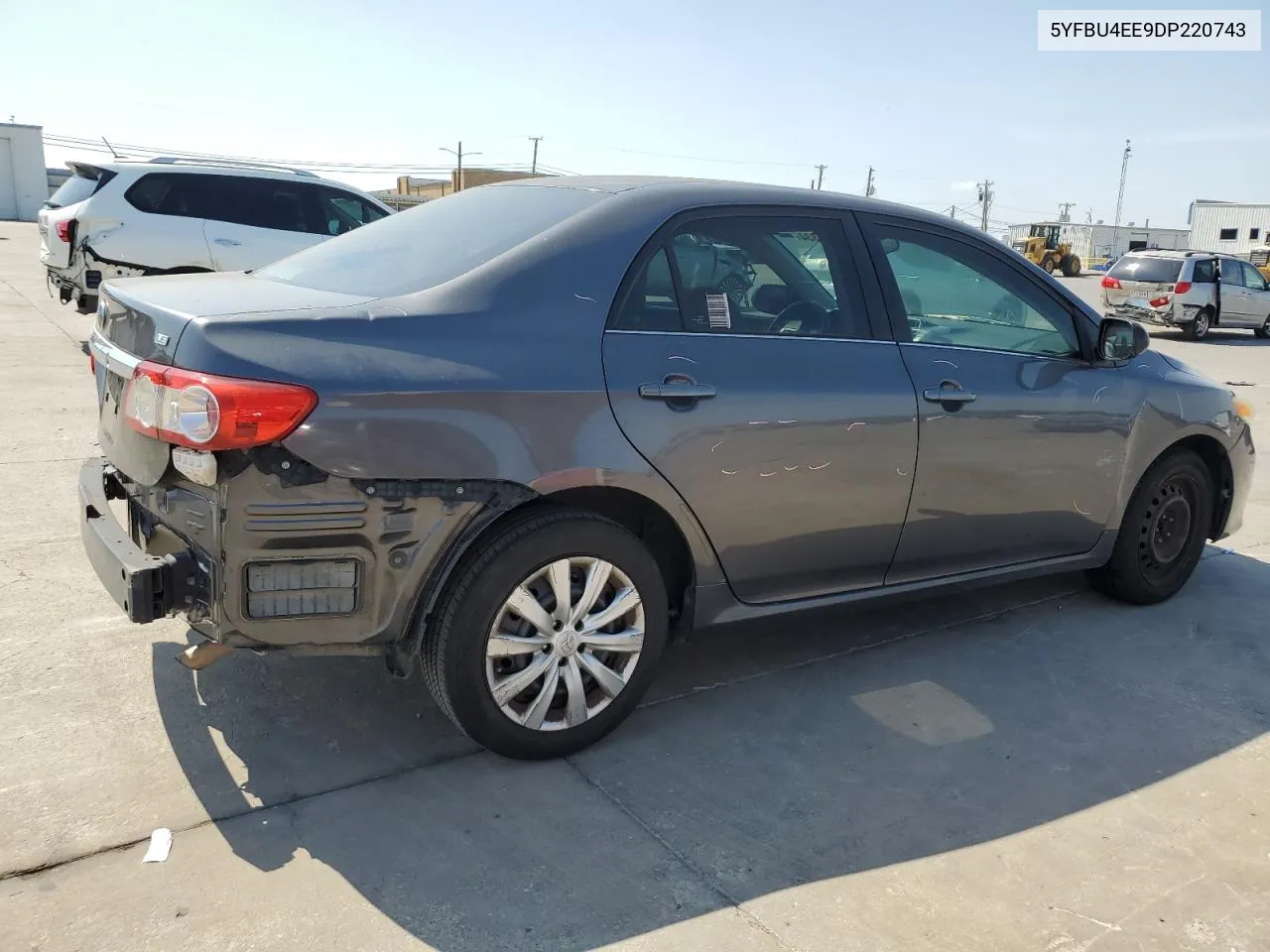 2013 Toyota Corolla Base VIN: 5YFBU4EE9DP220743 Lot: 67245334