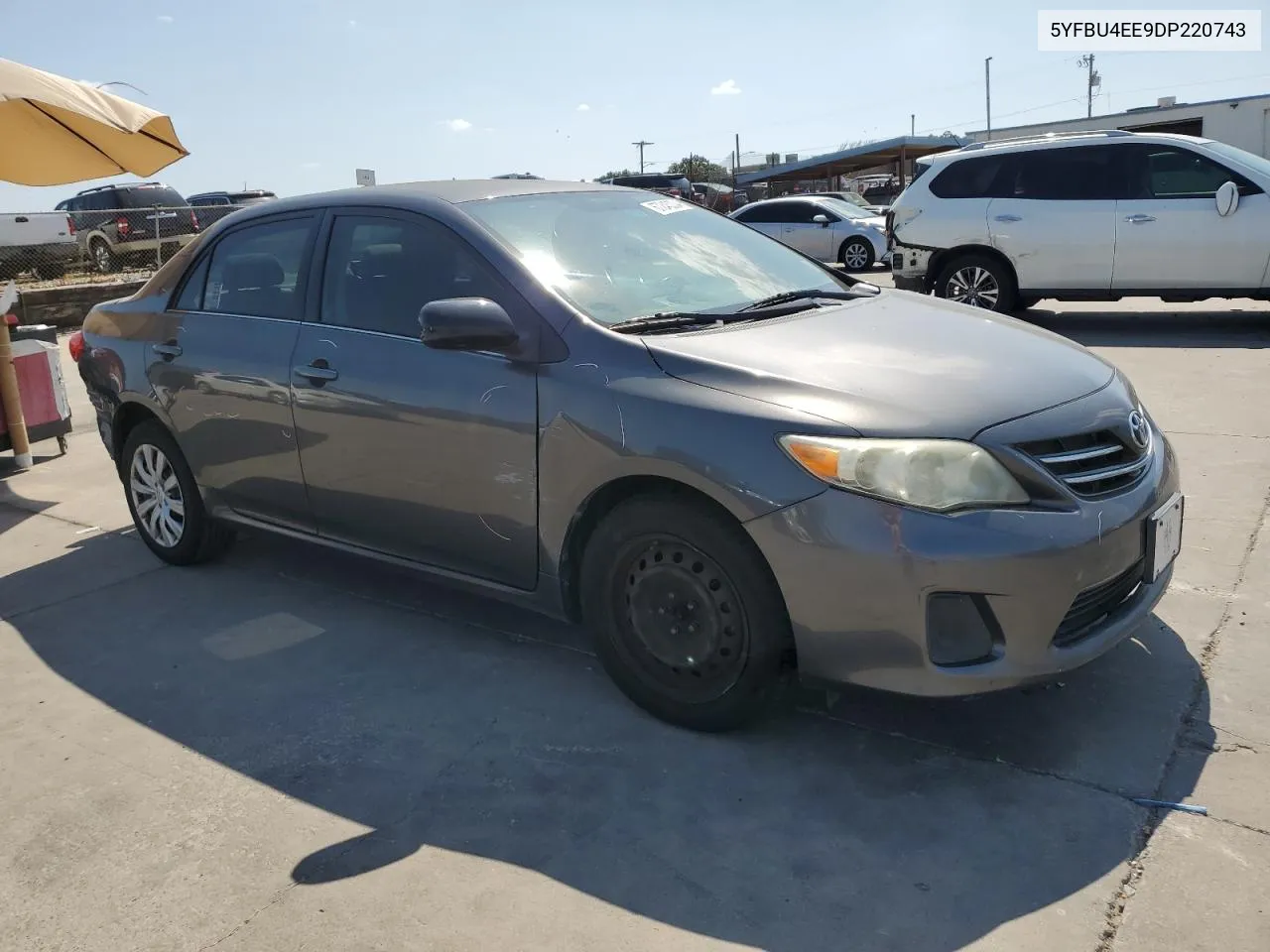 2013 Toyota Corolla Base VIN: 5YFBU4EE9DP220743 Lot: 67245334