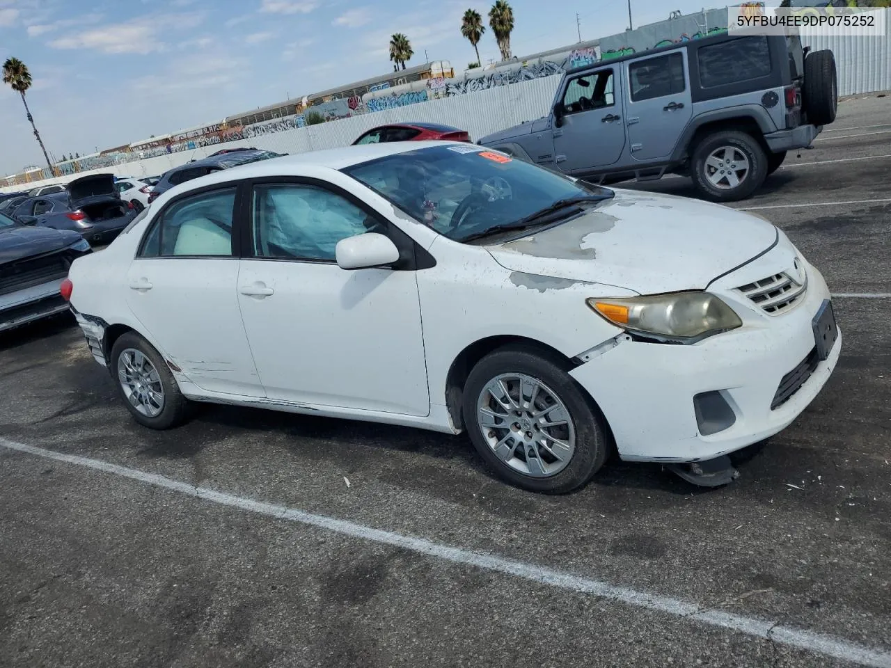 2013 Toyota Corolla Base VIN: 5YFBU4EE9DP075252 Lot: 67362984