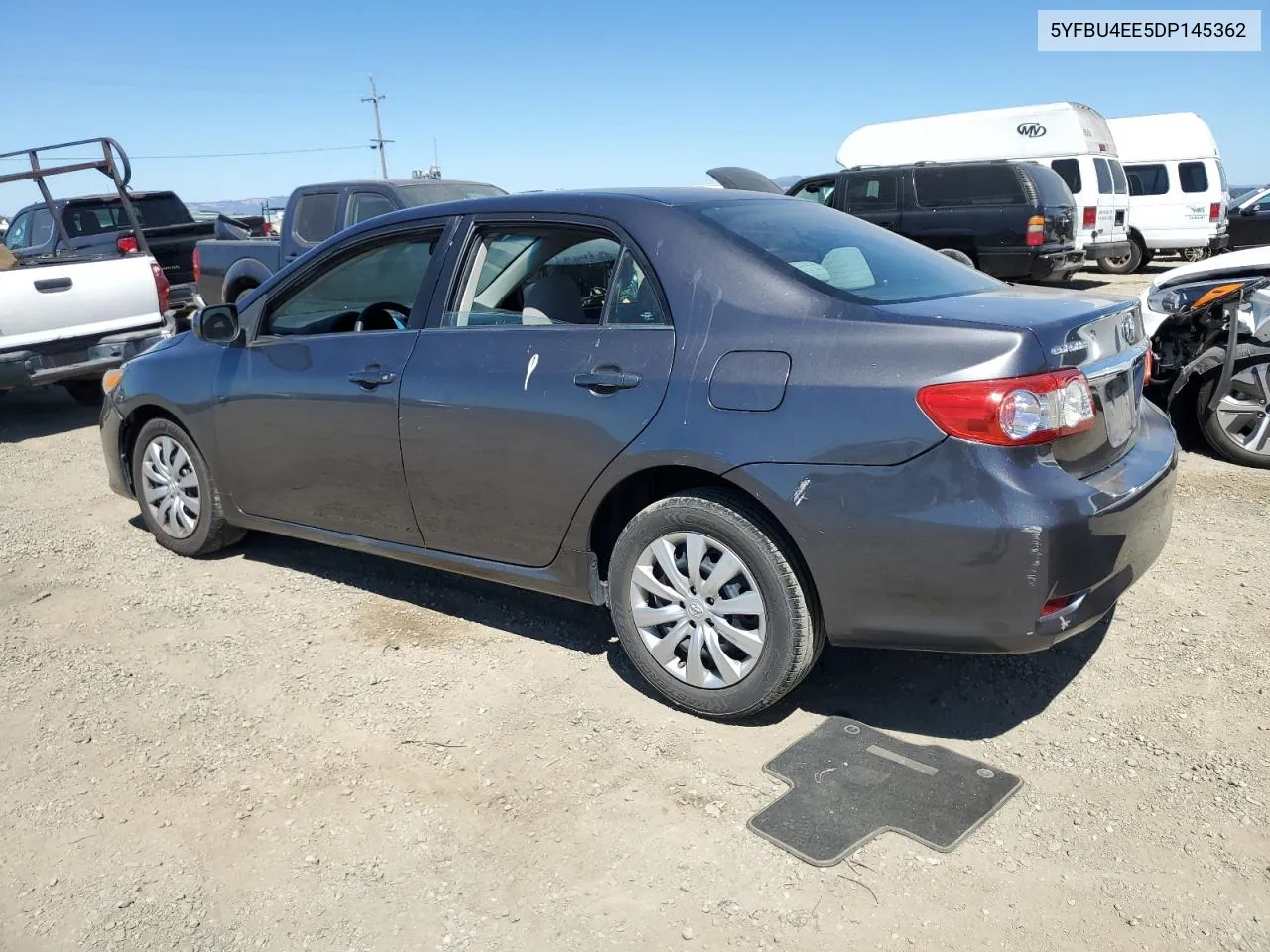 2013 Toyota Corolla Base VIN: 5YFBU4EE5DP145362 Lot: 67402054