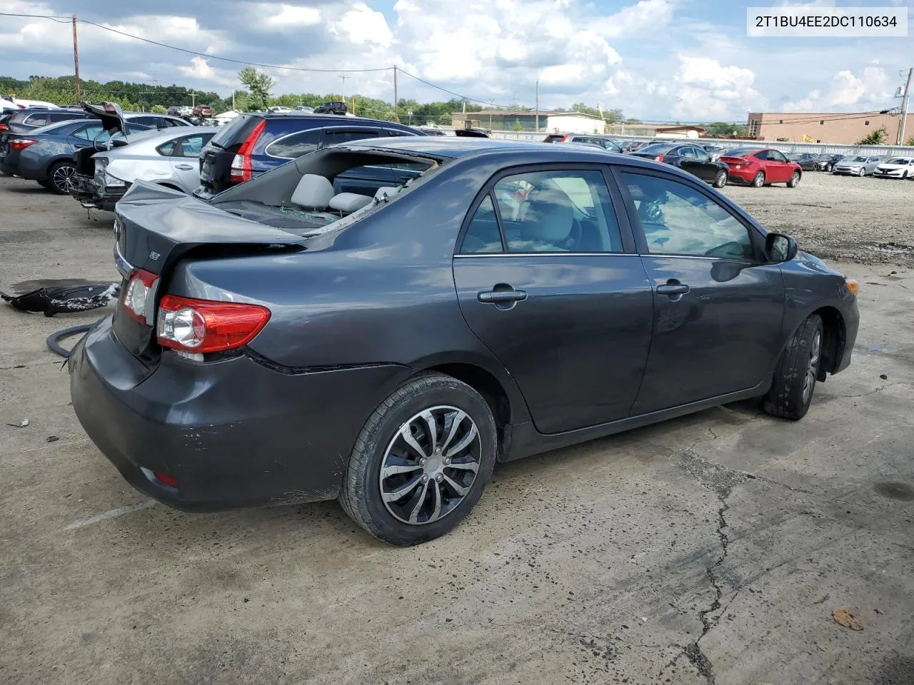 2013 Toyota Corolla Base VIN: 2T1BU4EE2DC110634 Lot: 67909334