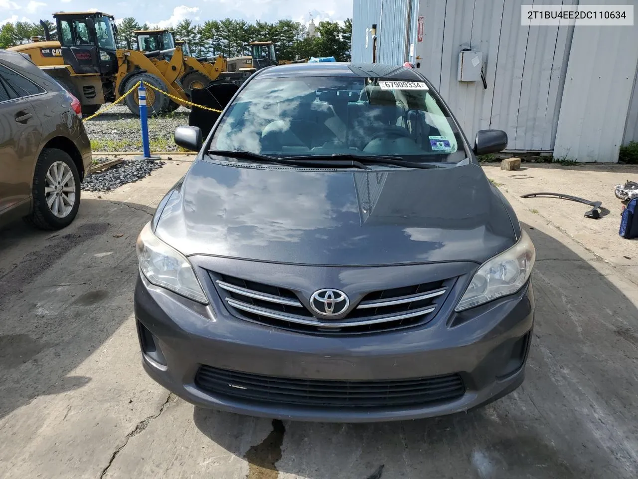 2013 Toyota Corolla Base VIN: 2T1BU4EE2DC110634 Lot: 67909334