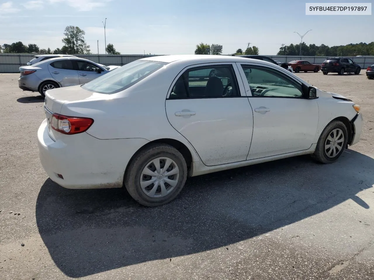 2013 Toyota Corolla Base VIN: 5YFBU4EE7DP197897 Lot: 68122344