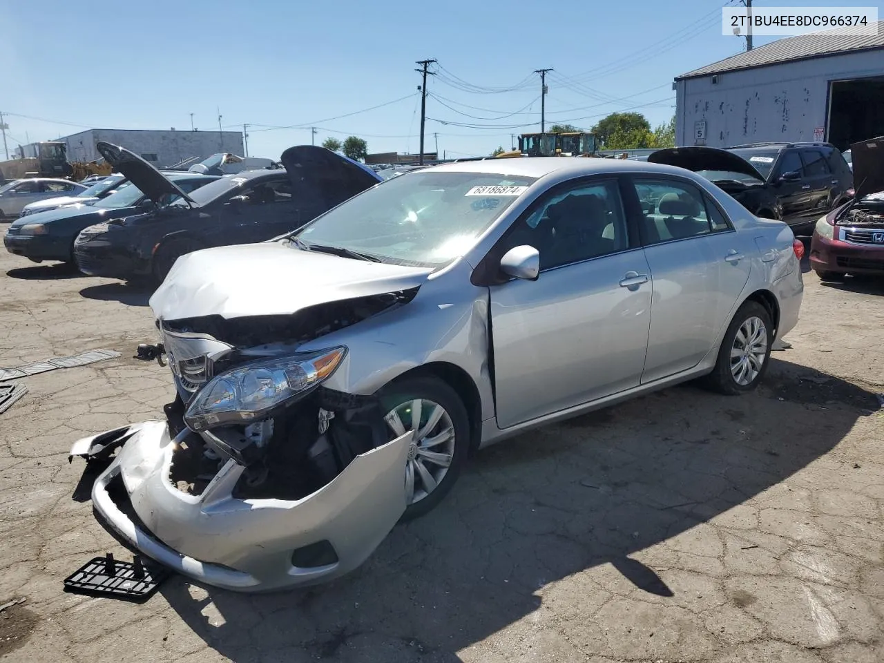 2013 Toyota Corolla Base VIN: 2T1BU4EE8DC966374 Lot: 68186874