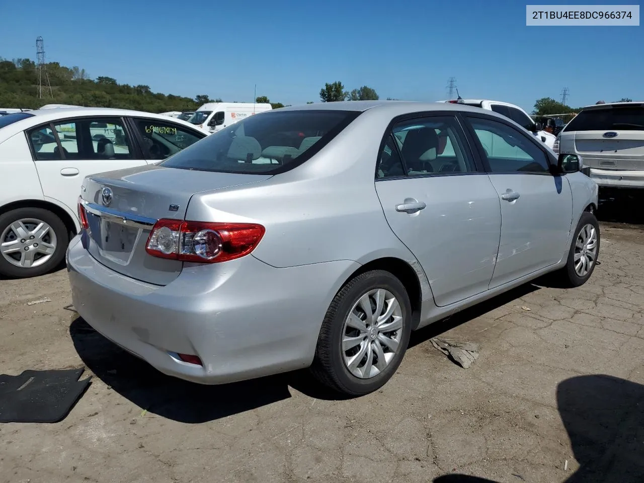 2013 Toyota Corolla Base VIN: 2T1BU4EE8DC966374 Lot: 68186874