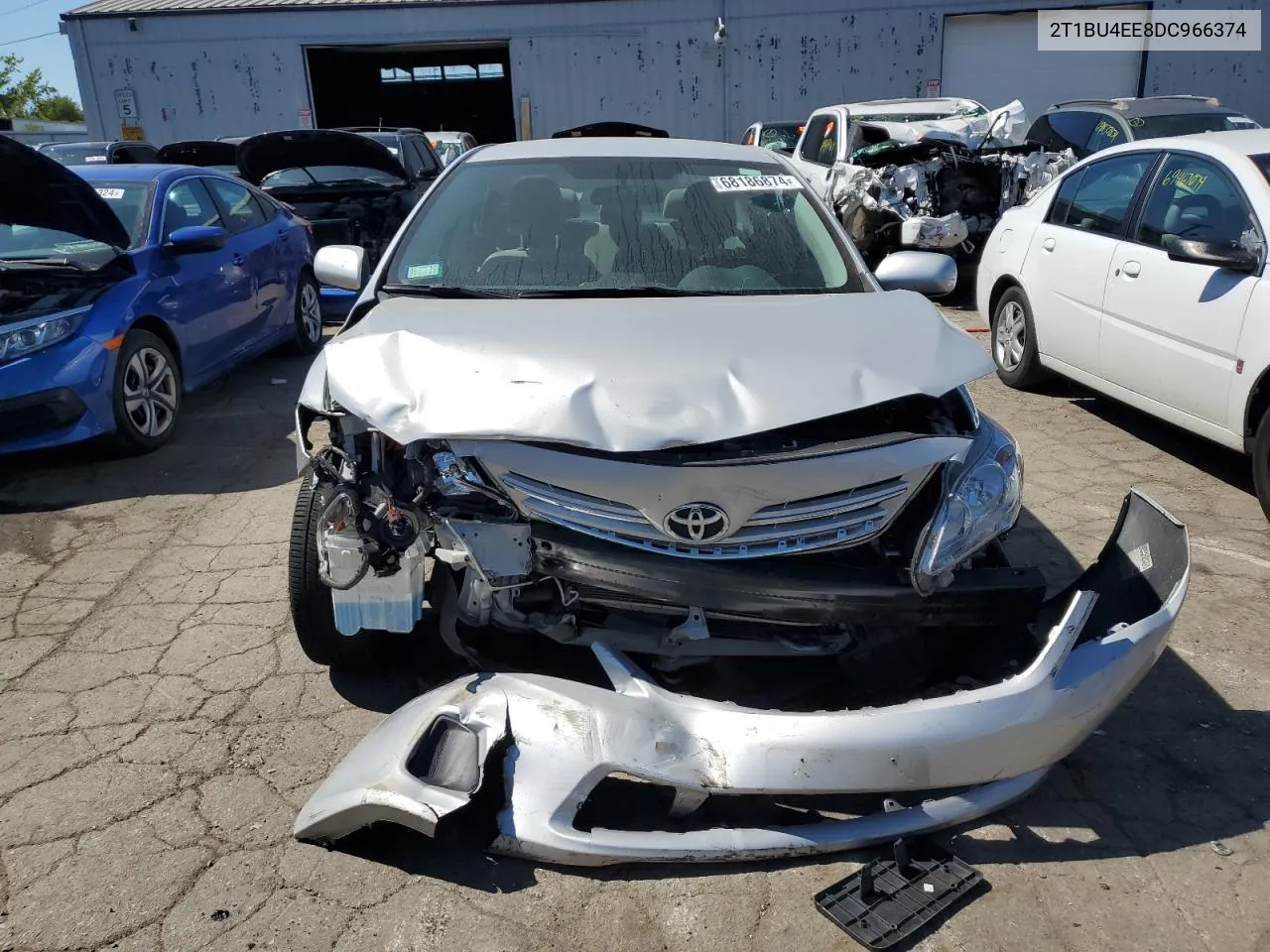 2013 Toyota Corolla Base VIN: 2T1BU4EE8DC966374 Lot: 68186874