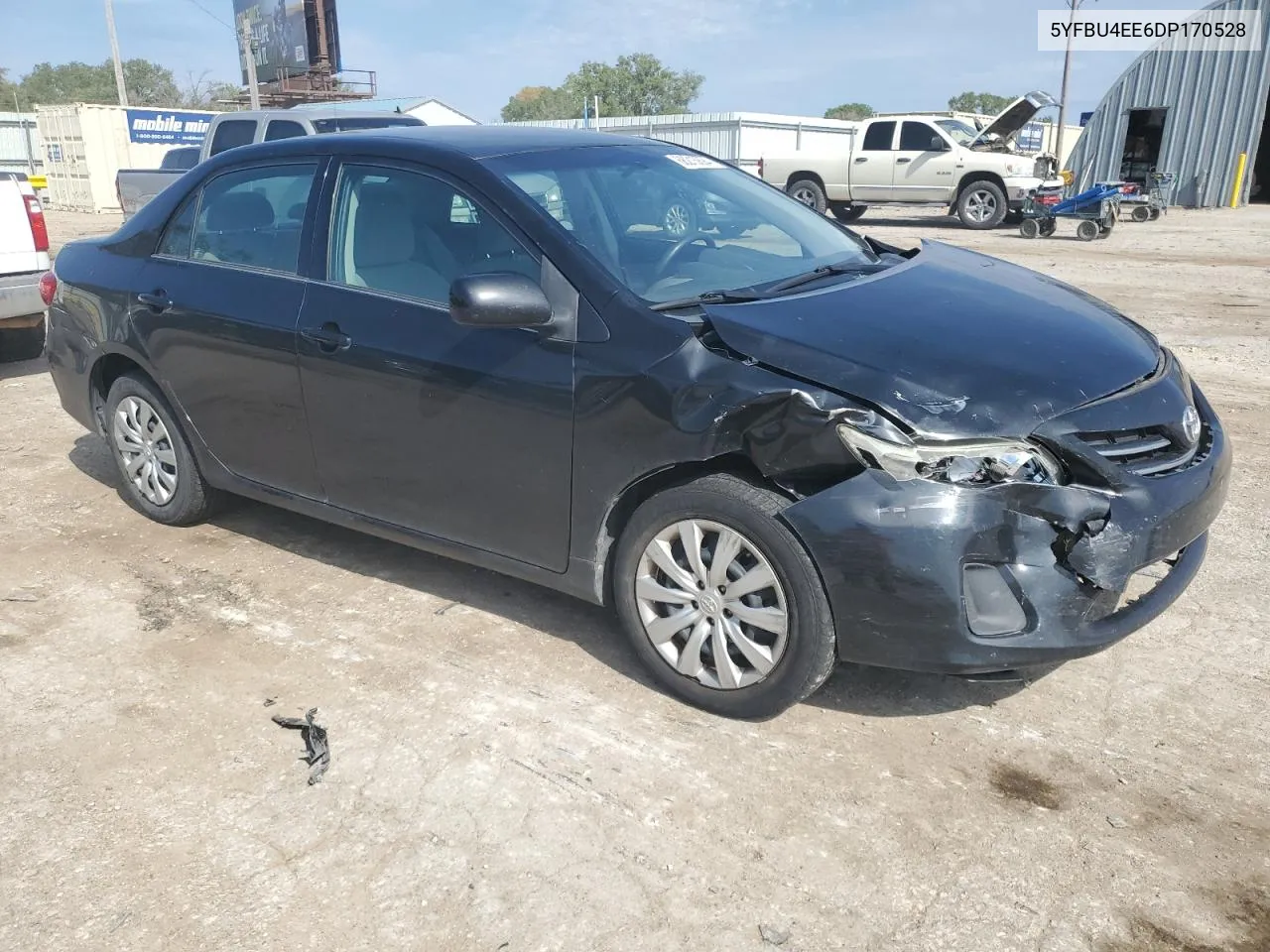 2013 Toyota Corolla Base VIN: 5YFBU4EE6DP170528 Lot: 68215694