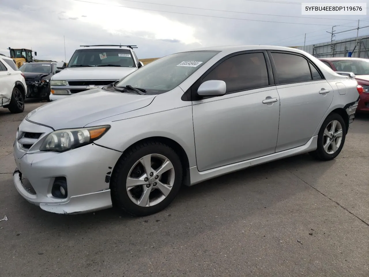 2013 Toyota Corolla Base VIN: 5YFBU4EE8DP119676 Lot: 68534944