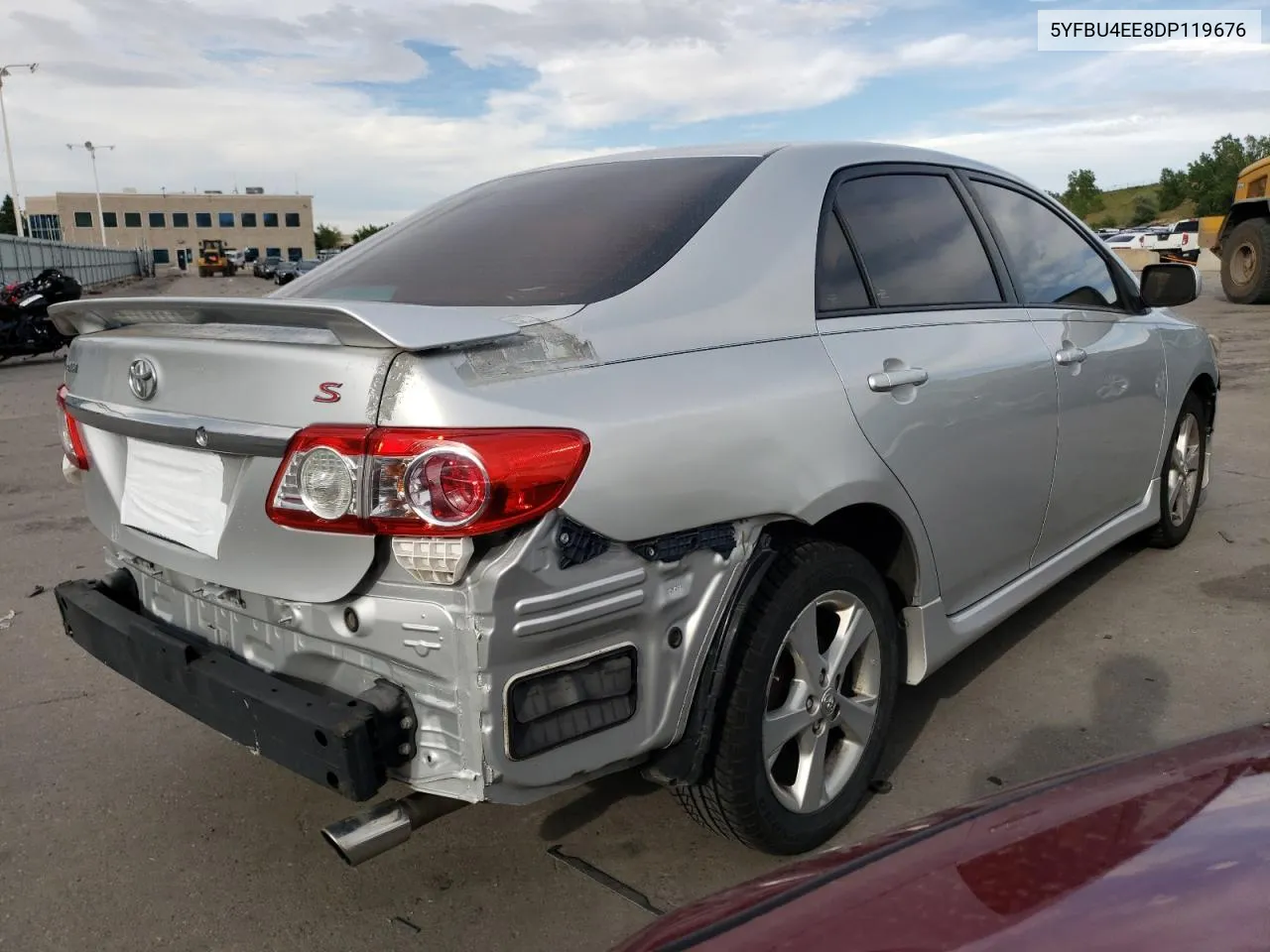 2013 Toyota Corolla Base VIN: 5YFBU4EE8DP119676 Lot: 68534944