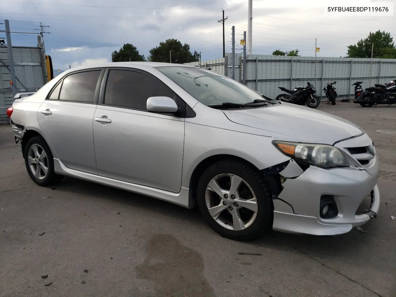 2013 Toyota Corolla Base VIN: 5YFBU4EE8DP119676 Lot: 68534944