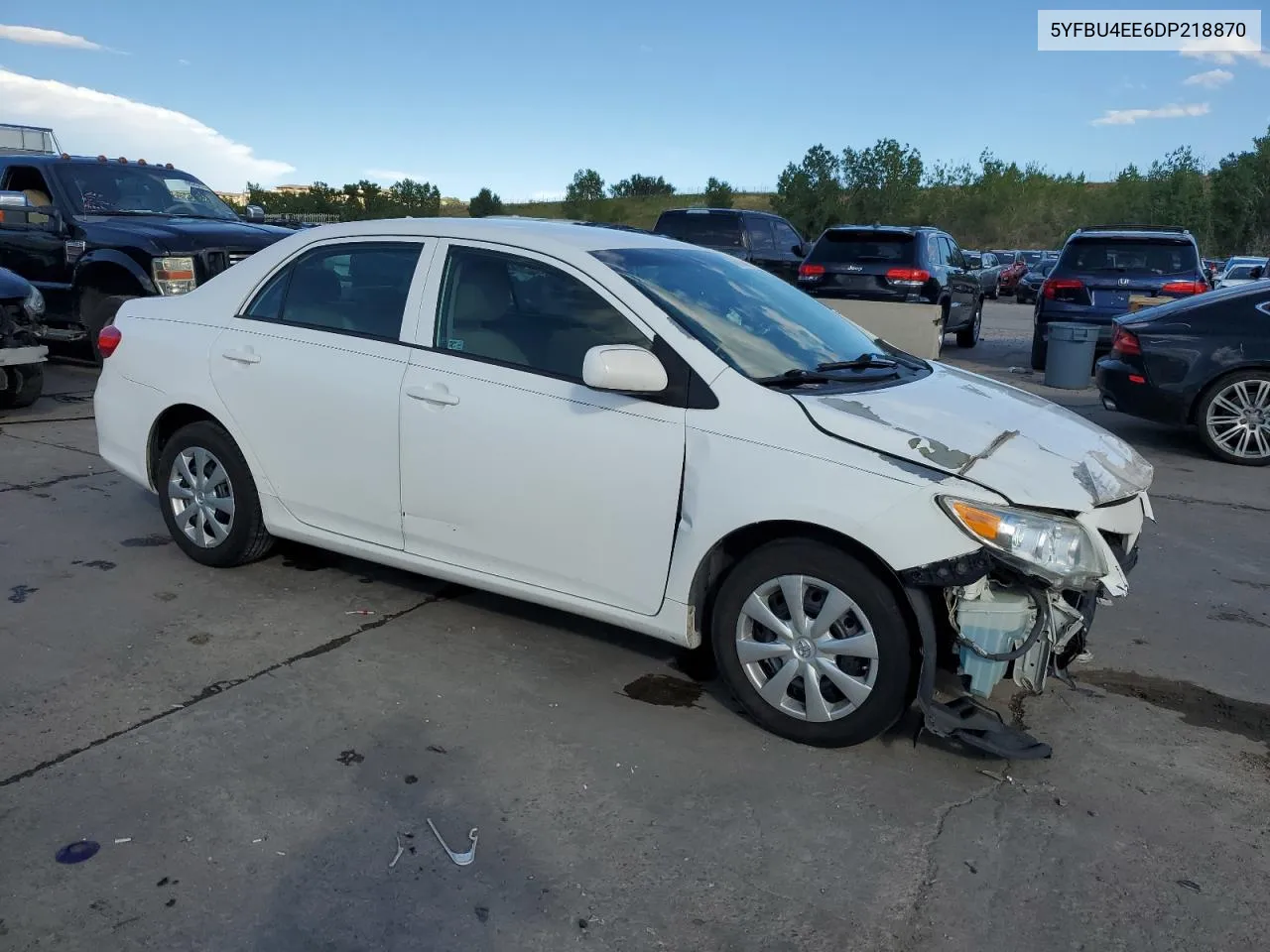 2013 Toyota Corolla Base VIN: 5YFBU4EE6DP218870 Lot: 68700544