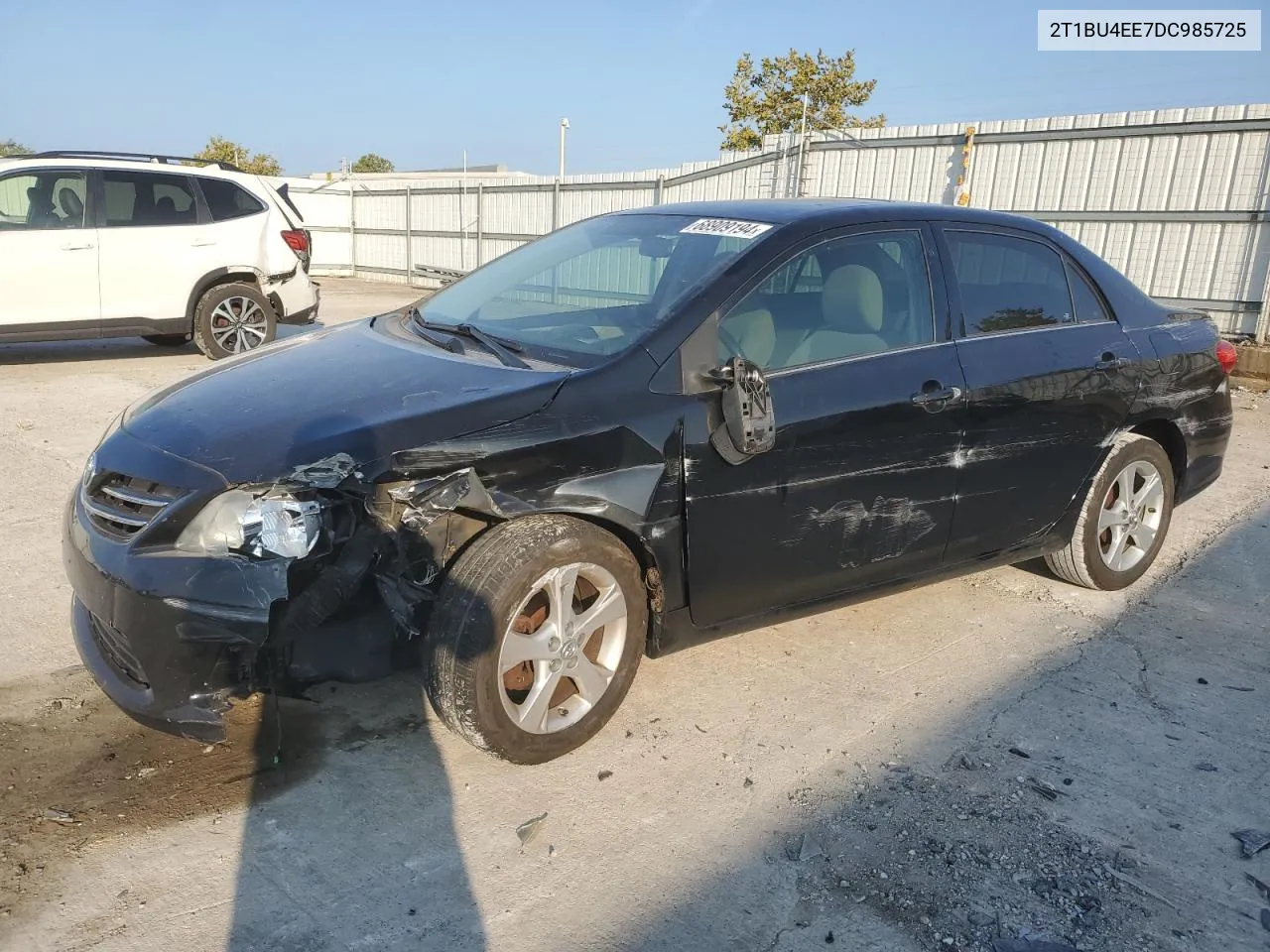 2013 Toyota Corolla Base VIN: 2T1BU4EE7DC985725 Lot: 68909194