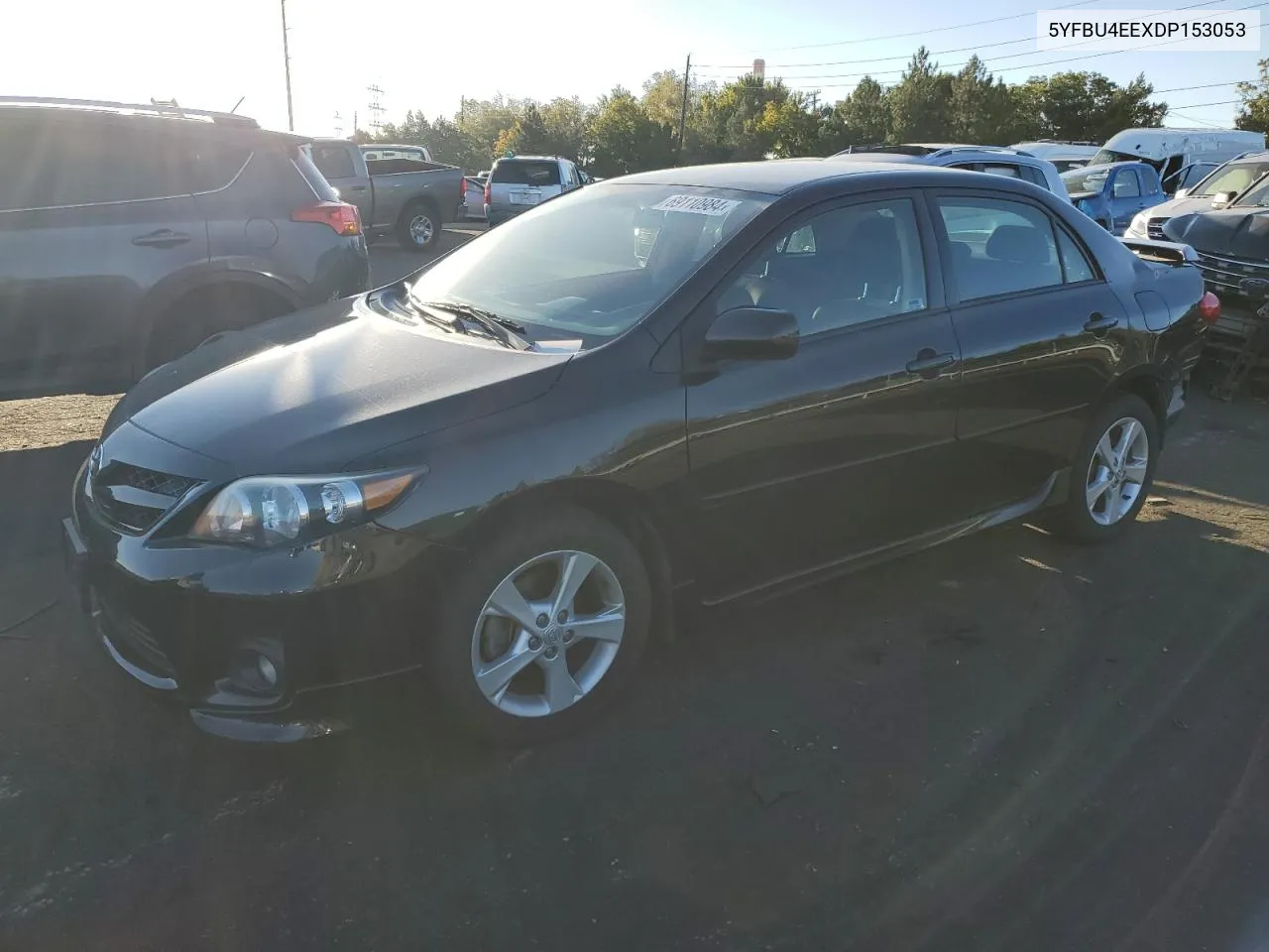 2013 Toyota Corolla Base VIN: 5YFBU4EEXDP153053 Lot: 69110984