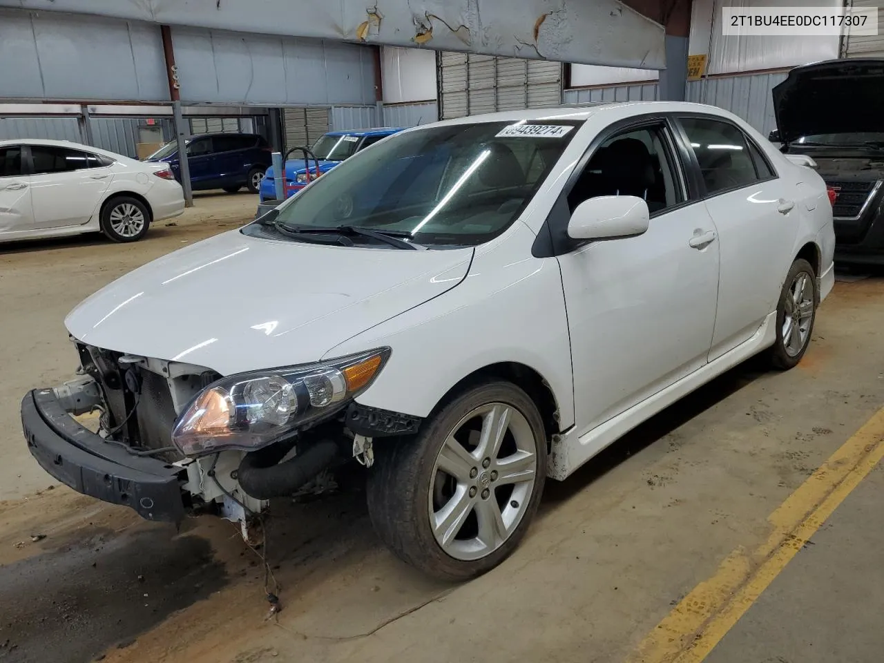 2013 Toyota Corolla Base VIN: 2T1BU4EE0DC117307 Lot: 69439274