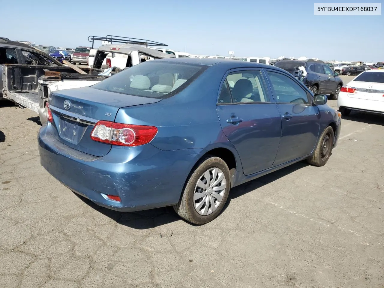 2013 Toyota Corolla Base VIN: 5YFBU4EEXDP168037 Lot: 69509704