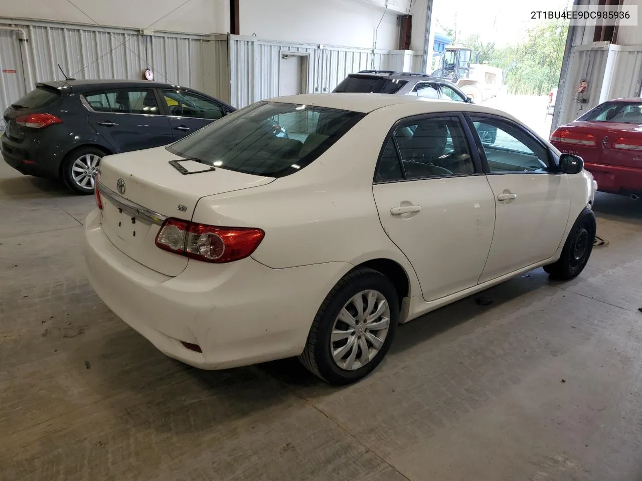 2013 Toyota Corolla Base VIN: 2T1BU4EE9DC985936 Lot: 69664374