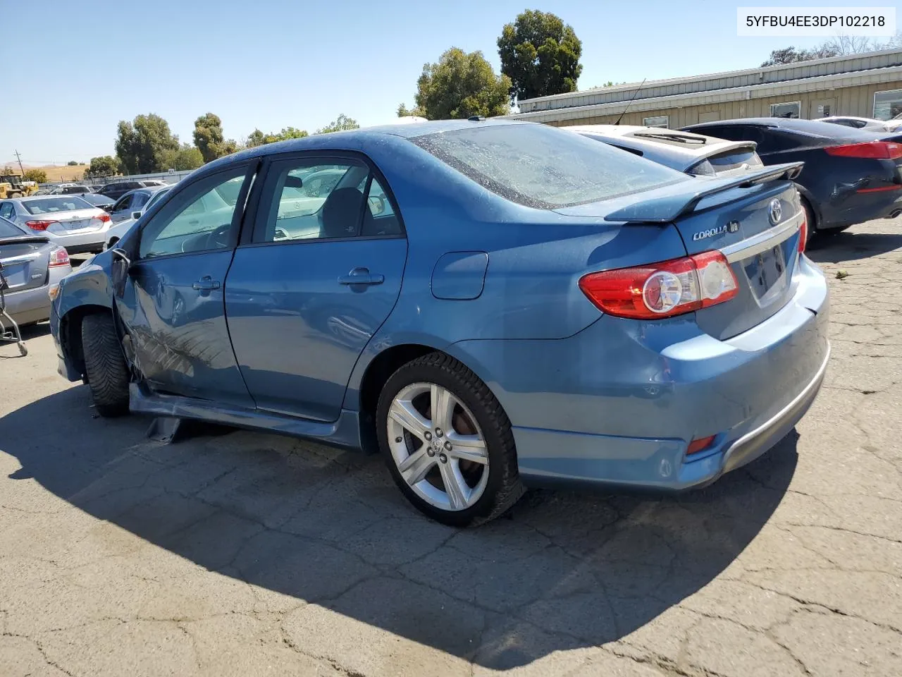 2013 Toyota Corolla Base VIN: 5YFBU4EE3DP102218 Lot: 69682814