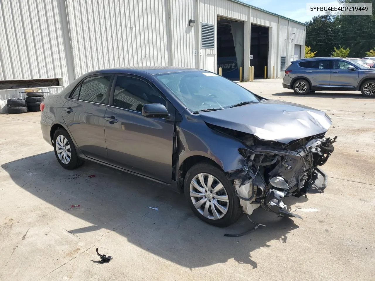 2013 Toyota Corolla Base VIN: 5YFBU4EE4DP219449 Lot: 69700564