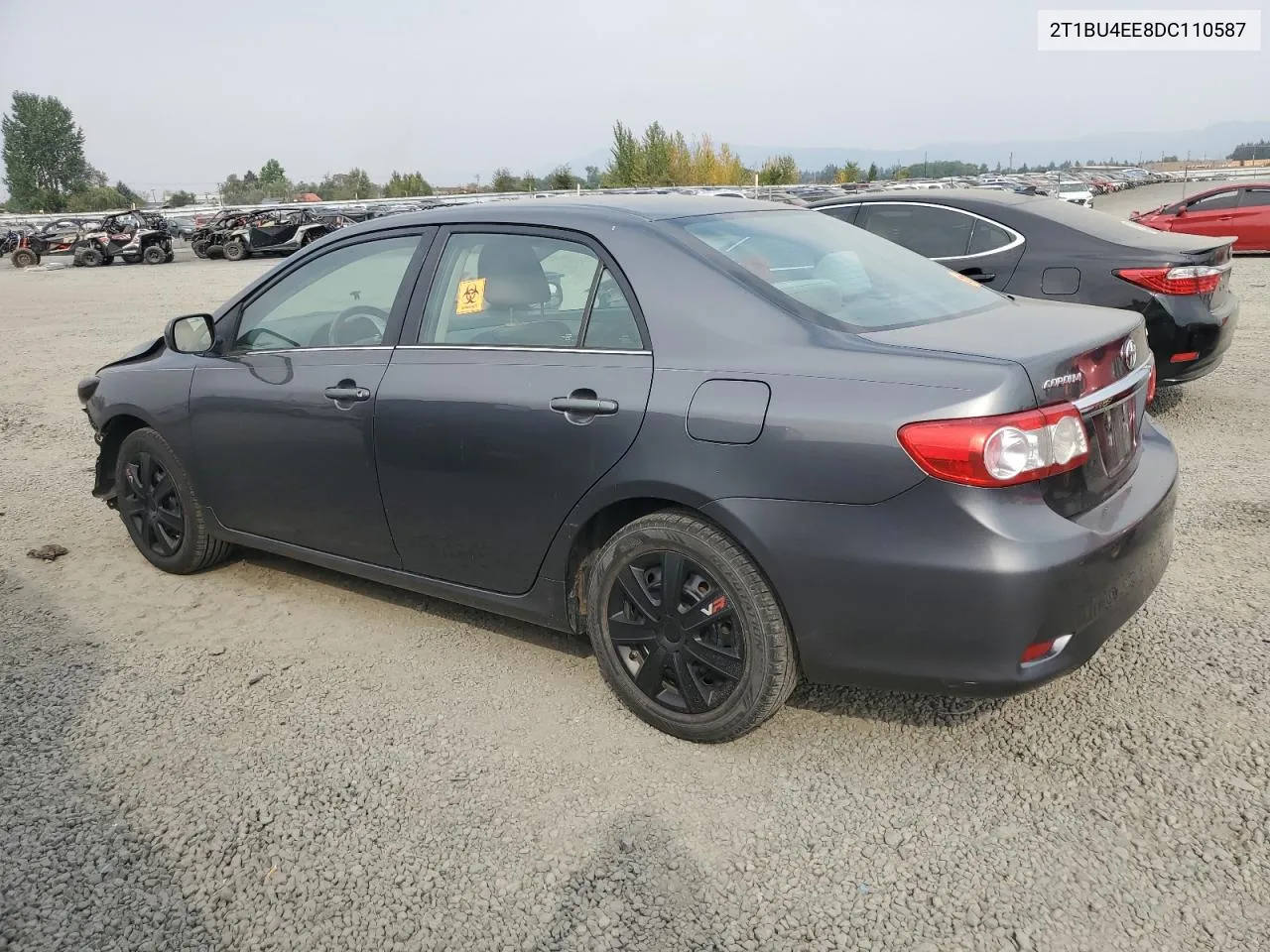 2013 Toyota Corolla Base VIN: 2T1BU4EE8DC110587 Lot: 69702114