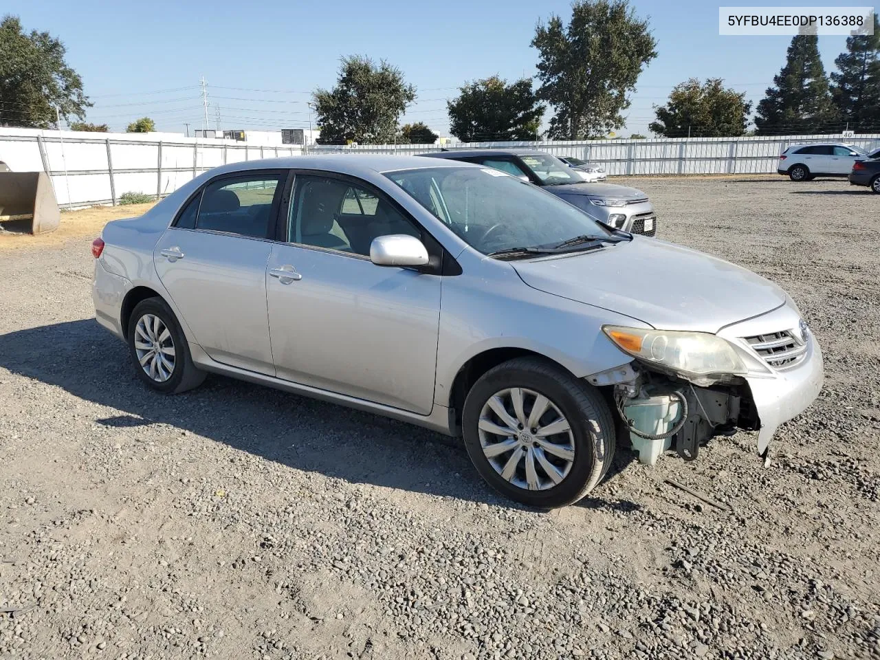 5YFBU4EE0DP136388 2013 Toyota Corolla Base